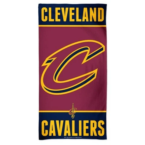 CLEVELAND CAVALIERS BEACH TOWEL 30"X60" HIGH QUALITY GRAPHICS 100% COTTON Cover