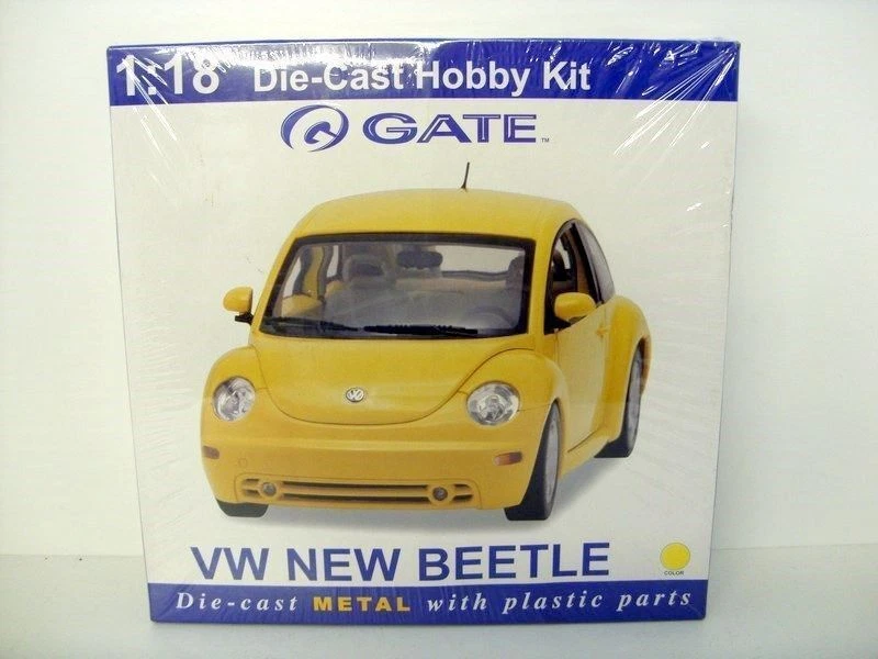 GATE 1/18 DIECAST KIT 06036 - VW NEW BEETLE YELLOW - Image 1 of 1