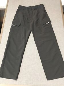 Outdoor, Hike, Camp, Utility Men's Nylon Gray pants 34 x 32 , Used