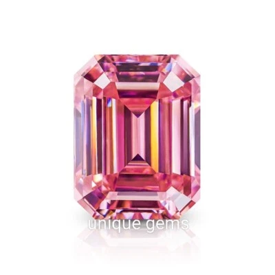 2.15 Ct Fancy Pink Emerald Cut VVS1 Diamond Premium Quality Loose Gemstone - Image 1 of 4