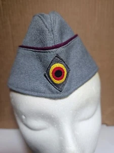 c.1971 WEST GERMAN GARRISON HAT COLD WAR GERMANY SIDE CAP ARMY MILITARY ORIGINAL - Picture 1 of 18