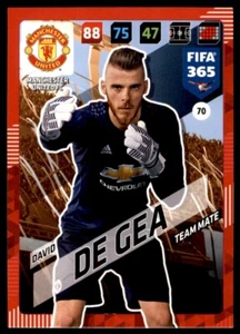 Panini 365 Adrenalyn XL 2018 - David de Gea Manchester United FC No. 70 - Picture 1 of 2