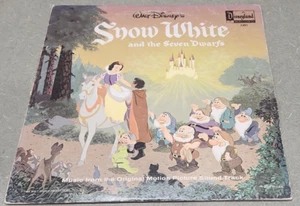 DISNEY SNOW WHITE AND THE SEVEN DWARFS SOUNDTRACK - VINYL RECORD - 1201 LP - Picture 1 of 2