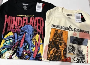 Dungeons & Dragons T-Shirts Endless Quests Mindflayer Tag Medium Actual SMALL Neu mit Etikett - Bild 1 von 17