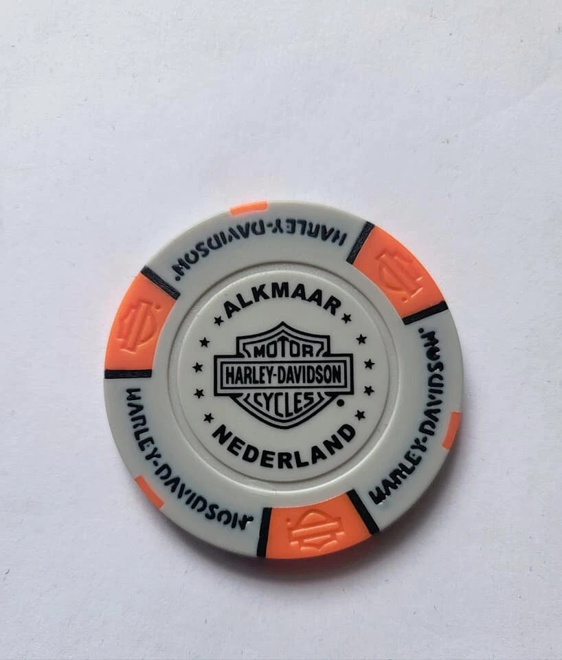 1 Orginalen harley davidson poker chip Alkmaar - Bild 1 von 1