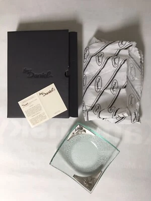 ❤️Posacenere o centrotavola New Daniel vetro/inserti argento-scatola,certificato - Immagine 1 di 4