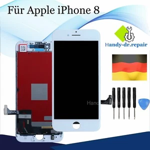Für iPhone 8 Display LCD Touchscreen mit Retina Bildschirm Ersatz Rahmen Weiß - Zdjęcie 1 z 7