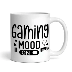 Gaming Mood On - Gamer - Mug - Picture 1 of 4