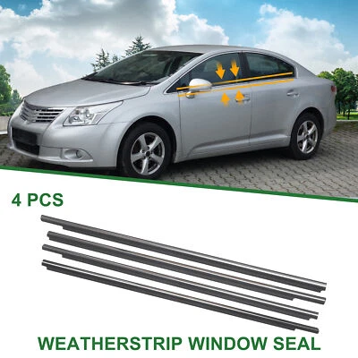 4pcs Weatherstrip Window Seal No.7572033040/7574033040 for Toyota Camry 97-01 Foto 1 de 4