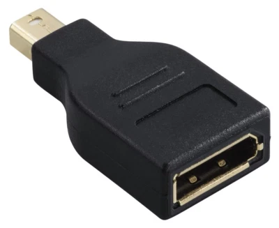 Hama DisplayPort-Adapter, MiniDisplayPort-DisplayPort-Kupplung, Ultra HD 133487 - Bild 1 von 4