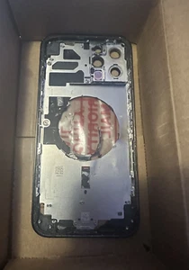 Apple iPhone 12 Pro Max Housing Chassis Back Cover Rear Glass OEM Broken Back - Picture 1 of 2