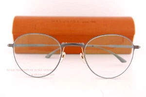 E Brand New MASUNAGA Eyeglass Frames Date Line #39 Black Titanium 46mm - Picture 1 of 5