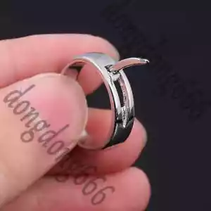Anello aperto anime attacco al titanio Annie Leonhart anello cosplay anello moda regalo - Foto 1 di 10