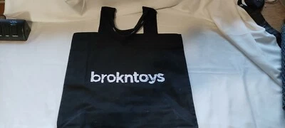 Brokntoys Record Vinyl Tote Bag Limited Edition Sold Old  - Image 1 of 3