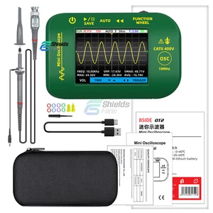 BSIDE OT2 Mini Digital Oscilloscope 2.8'' TFT Color Screen Portable Oscope Meter - Picture 1 of 16