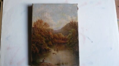 Russe ,Orientaliste , paysage  pecheurs, Algérie? Gaspard de Toursky (1840-1925) - Photo 1/4