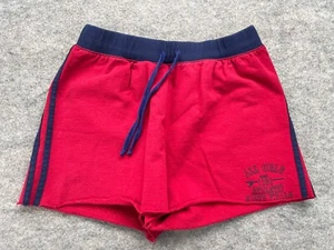 No Boundaries Shorts Juniors Size XL Extra Large Red Blue Athletic State Finals - Picture 1 of 8
