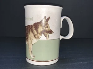 Dunoon German Shepherd Mug Coffee Cup Dog Breed Ceramic 4” Very Good - Picture 1 of 9