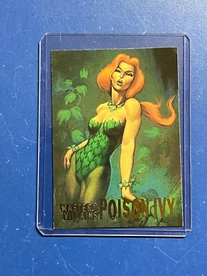 1995 Skybox DC Batman Master Series VILLAINS INSERT POISON IVY #6  - Image 1 of 2