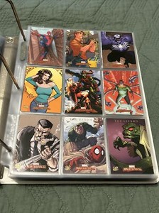  SPIDER-MAN Complete Sub-Set #S1-9 | 2007 Sky Box Marvel Masterpieces