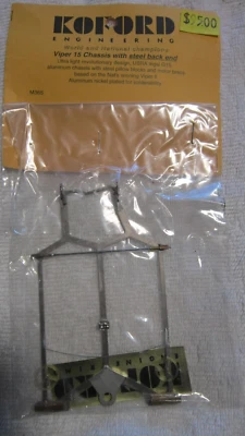 KOFORD ENGINEERING VIPER 15 CHASSIS WITH STEEL BACK END M365 N.O.S - Image 1 of 2