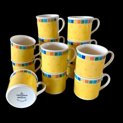 Villeroy Boch TWIST ALEA LIMONE Kaffeetasse Kaffeebecher Tee Geschirr 0,2L NEU - Bild 1 von 4