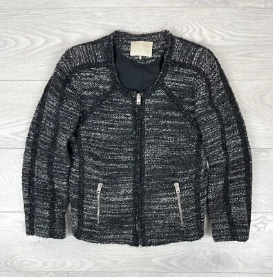 Chaqueta IRO Talia para mujer Tweed Light para mujer talla L para hombre - Imagen 1 de 4