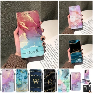 Für Samsung Galaxy A06 A16 A56 A35 Personalisierte Leder Tasche Wallet Handy Hülle - Bild 1 von 105