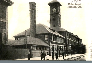 Postal de colección - Union Depot, Portland, OR - Imagen 1 de 2