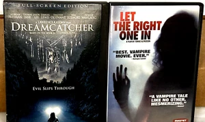 preowned- DREAMCATCHER, AND LET THE RIGHT ONE IN 2 DVD ,VERY GOOD CONDITION - Picture 1 of 4