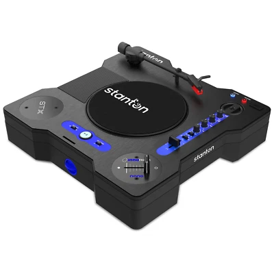 Stanton STX Portable Scratch Turntable DJ Controller w/ Fader & Bluetooth - Image 1 of 4