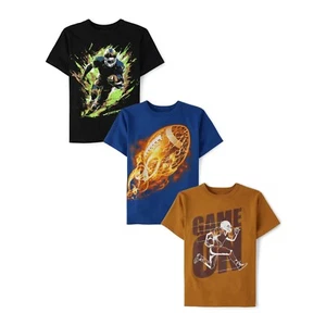 The Children's Place Boys Short Sleeve Football T-Shirt Size L (10/12) - Picture 1 of 4