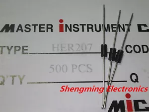 20PCS Ultrafast recovery diode HER207 2A 800V - Picture 1 of 1