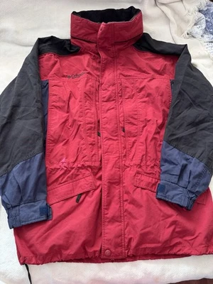 Men’s Columbia Jacket Anchor Peak Red Size L - Image 1 of 4