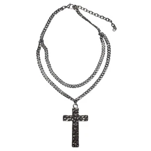 Stylish Crosses Pendant Necklace Exquisite Neckchains Choker Christmas Jewelry - Picture 1 of 7