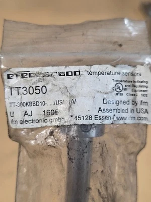 Sonda de temperatura ifm Efector TT3050, TT300KBBD10USTT3050 Foto 1 de 4