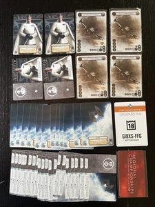 Star Wars X-Wing 2018 Store Championship Kit Fantasy Flight Games Cards Only - Picture 1 of 6
