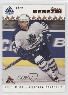 2001-02 Pacific Adrenaline Blue /62 Sergei Berezin #145 - Image 1 of 2