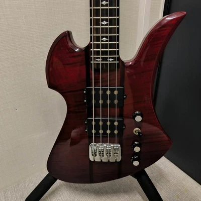 B.C. Bajo eléctrico Rich Mockingbird modelo rojo usado de Japón Foto 1 de 4