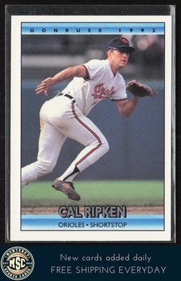 Cal Ripken 1992 Donruss #35 Baltimore Orioles HOF Legend - Image 1 of 2
