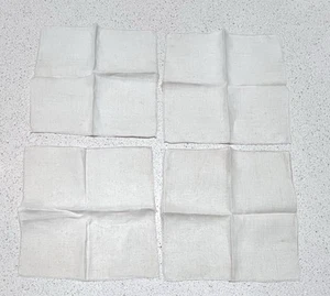 Napkins Cloth Linen Beige 16x16 Set of 4 Pre-own - Picture 1 of 6