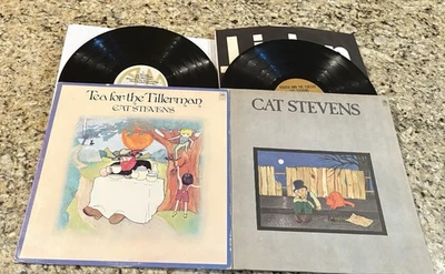 Lot of 2 Cat Stevens Vinyl Teaser And The Firecat & Tea 4313 A&M Records 1970 - Image 1 of 4