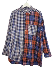 Urban Outfitters Button Up Plaid Shirt Multicolor Size Medium - Picture 1 of 6