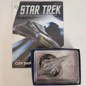 Eaglemoss Druckguss Star Trek Voth City Schiff #70 mit Magazin - Bild 1 von 9