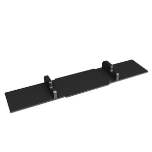 Double Slot Acrylic Holder For 9.7 Inch Tablets Gaming Console Wireless Keyboard - Picture 1 of 8