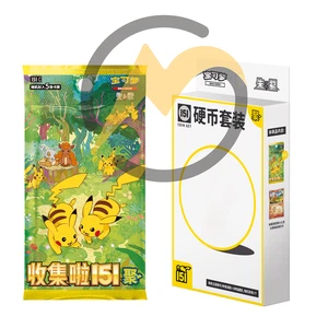 AUF LAGER Pokemon TCG S-Chinese Collect 151 JU Booster Coin Collection Set 2025 - Bild 1 von 20