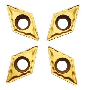 10PCS DCMT21.51 Indexable Soild Carbide Turning Insert Blade For Lathe Tool H... - Bild 1 von 6