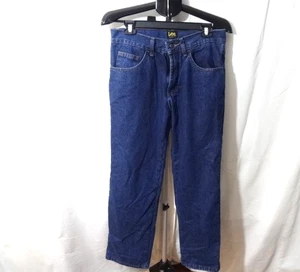 Lee mens blue jeans 31x30 fleece lined Lee jeans winter lined fleece jeans - Picture 1 of 8