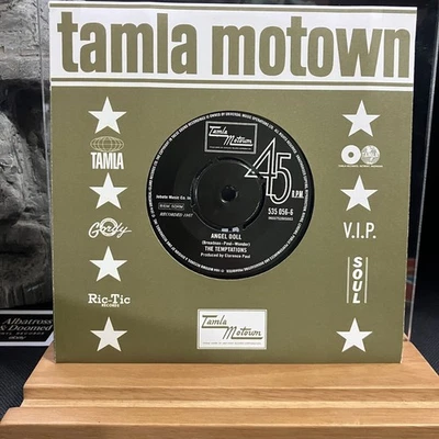 Temptations Angel Doll / Brenda Holloway We'll Keep On Rolling  UK 7" 45 MINT - Image 1 of 2