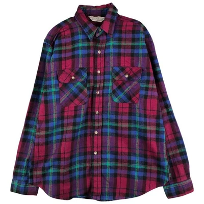Vintage 70'S-80'S Field & Stream long-sleeved flannel check shirt made in th... - Image 1 of 4